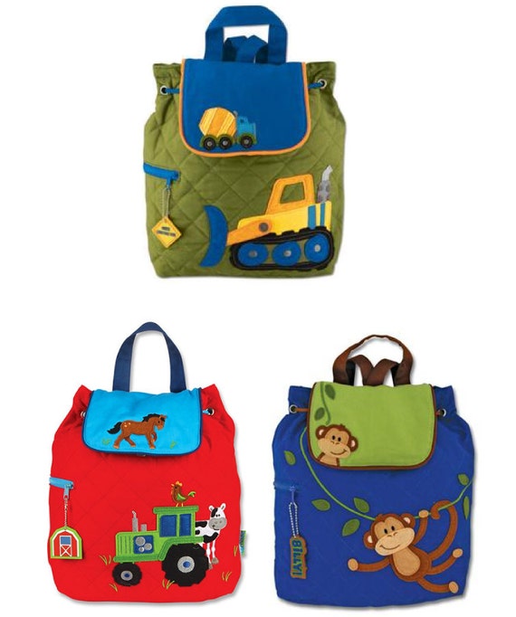 Stephen Joseph Boy's Backpack PERSONALIZED by heartmadeforyou