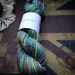 Handspun Merino Silk Yarn in *Somewhere Over the Rainbow* (564 yds)