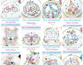 Iron On Embroidery Patterns