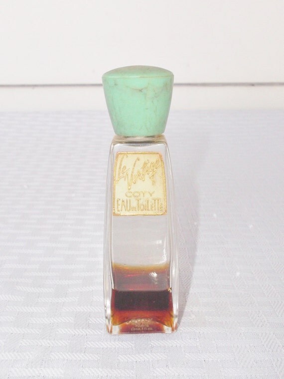 1950s Vintage Coty Le Vertige Perfume