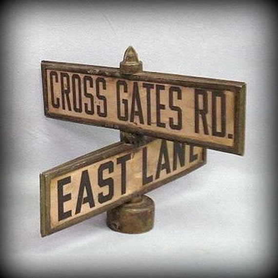 Vintage Industrial Salvage Original Traffic by CountryAnthropology