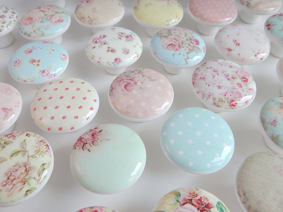 Shabby Drawer Knobs Huge Assortment Cottage Chic Knobs