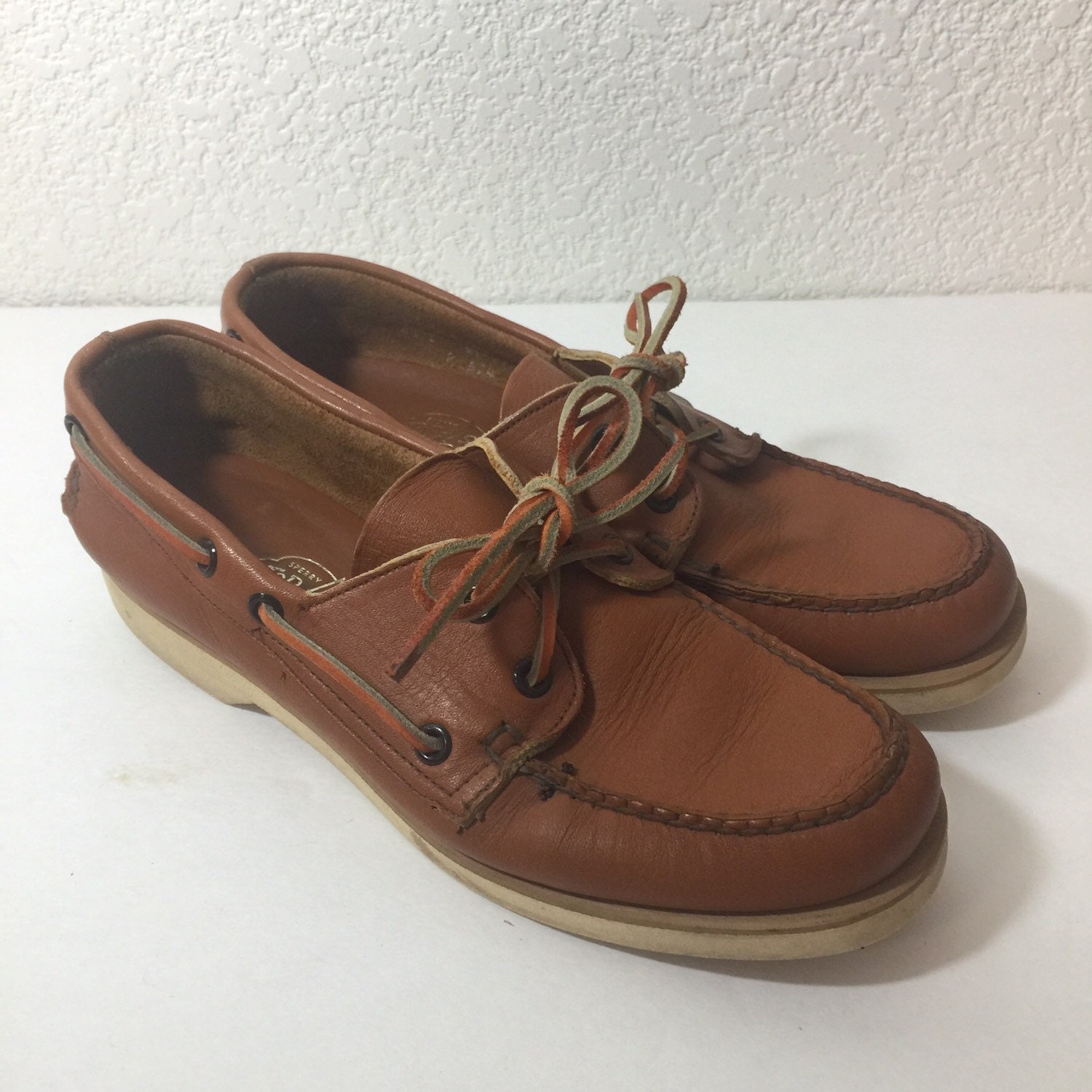 Vintage 80s Sperry Topsiders Original Style Size 8