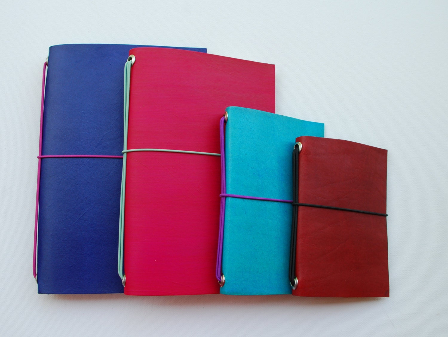 Midori Style Leather Notebook CHOOSE YOUR SIZE Travellers