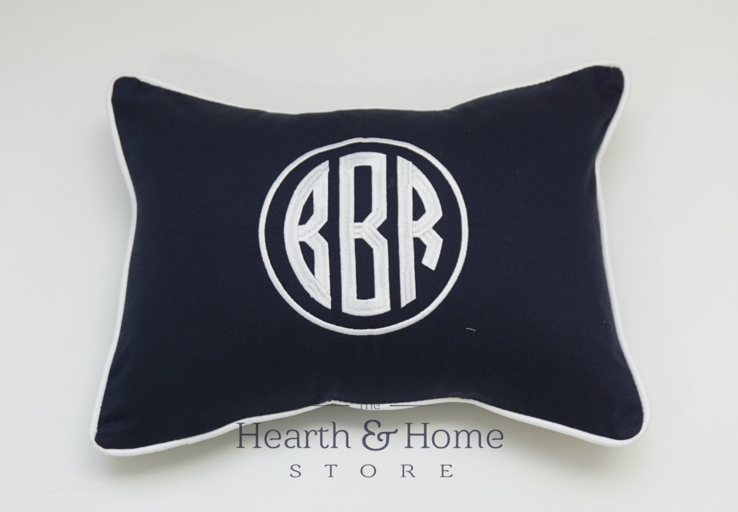 Large Monogrammed Pillow Monogram Pillow Personalized Kids