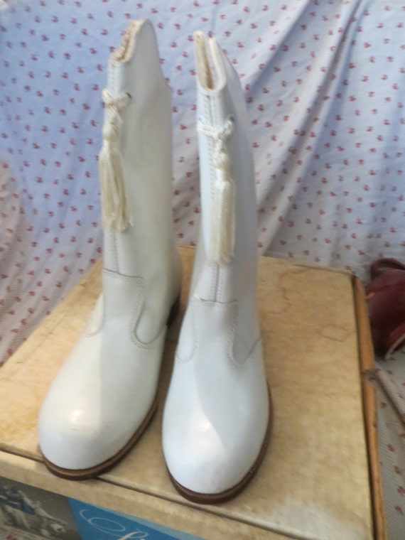 Vintage Gotham Lively Stepper White leather by Linsvintageboutique