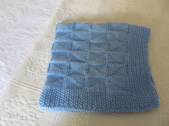 Items similar to Hand Knit Baby Blanket, on Etsy