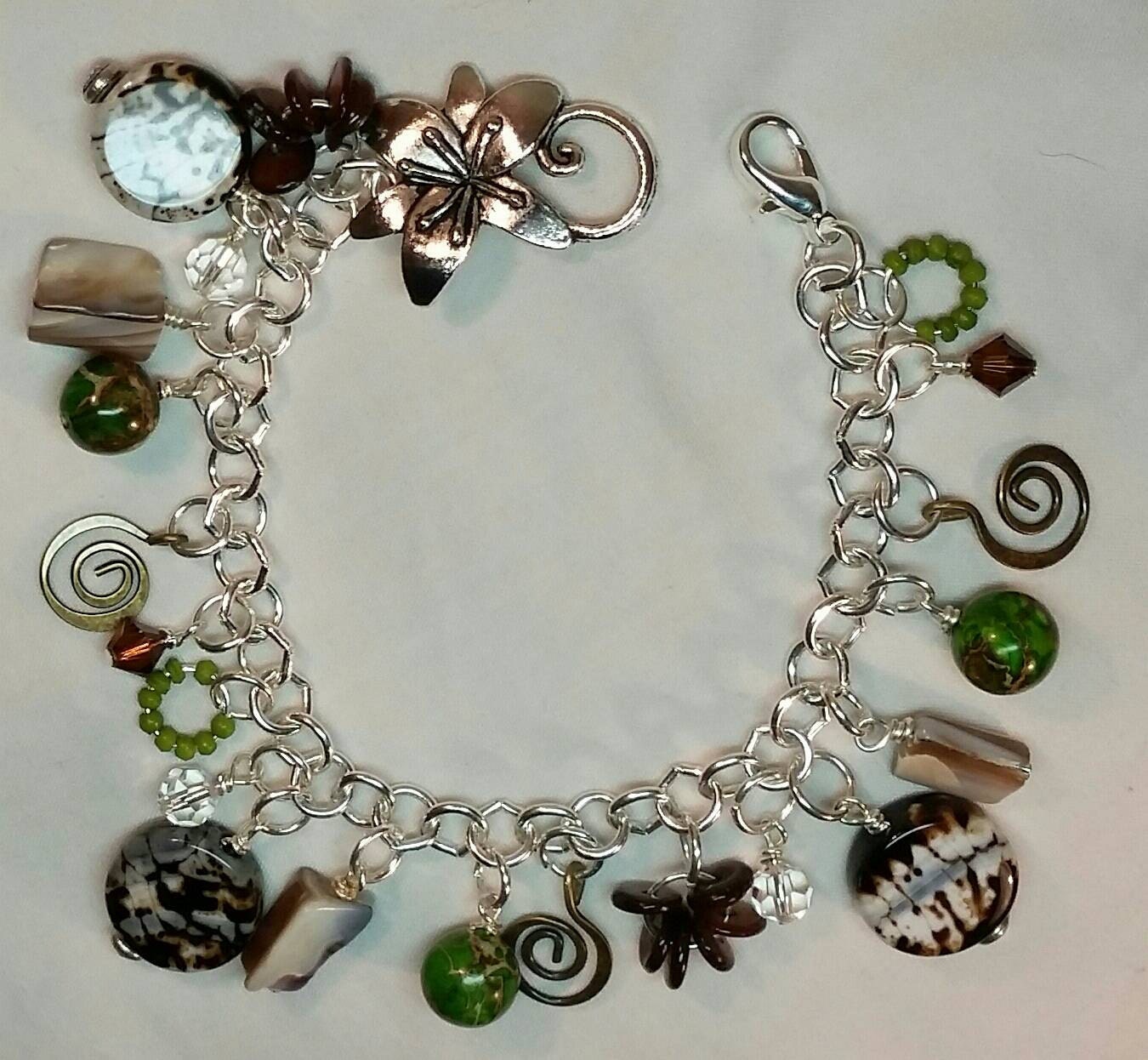 Beaded Charm Bracelet