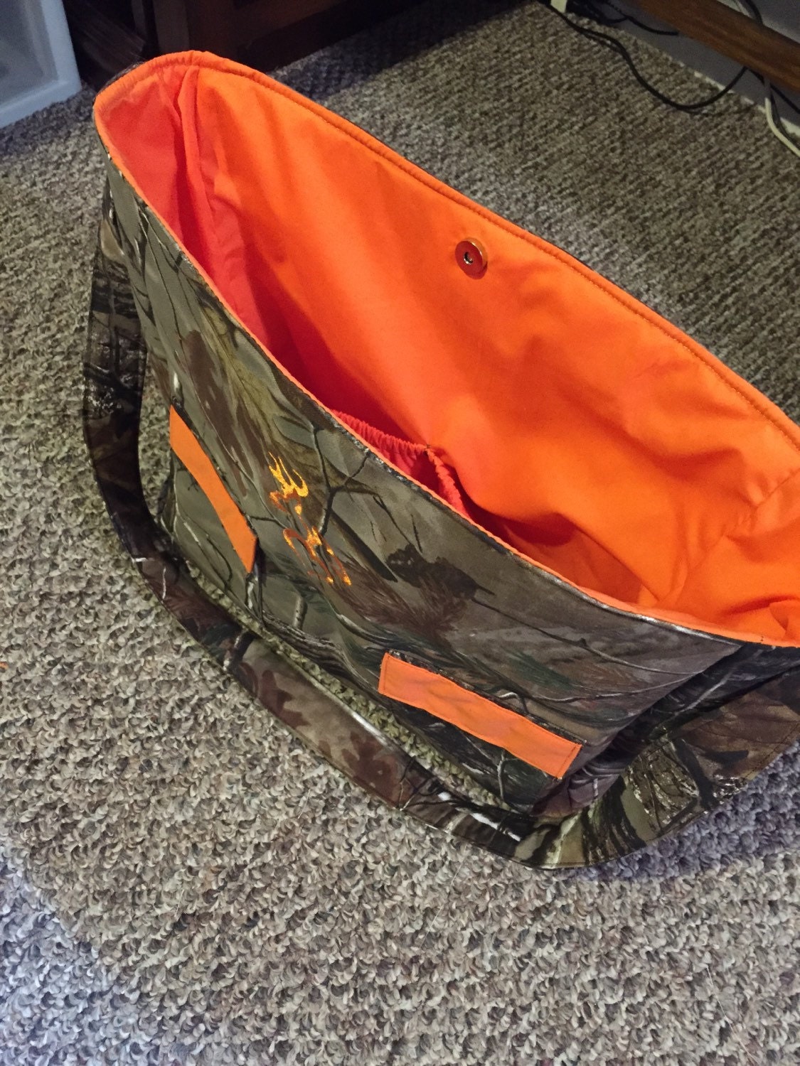 Hunting Camo Diaper bag YOU DESIGN IT Made to Order