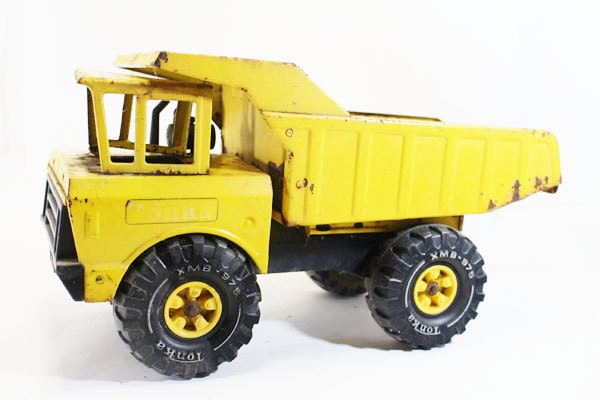 Big Yellow Tonka Dump Truck by flattirevintage on Etsy