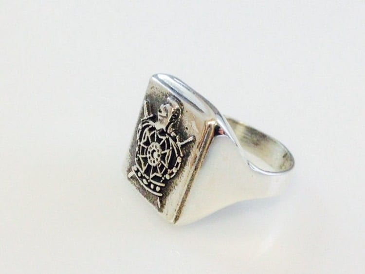 Order Of Demolay Masonic Sterling Silver 925 Ring By Itz8686