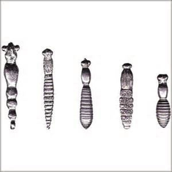 Lead Free 5 Butterfly Bodies Castings Stained Glass Supplies