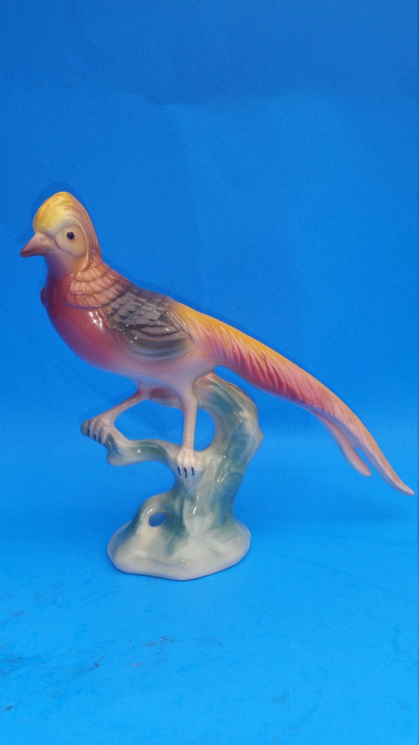 Vintage Brad Keeler Pheasant Bird Figurine / 1940s / by matthew727