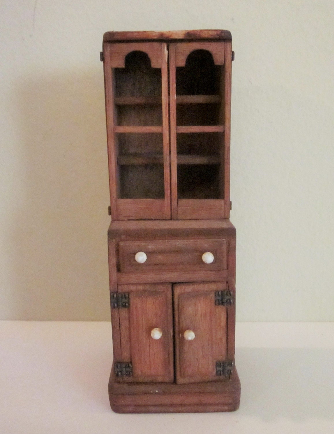 Doll House Furniture, China or Hutch, Vintage Toy Haute Juice