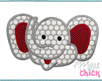 Elephant Applique Design