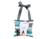 Tooth Fairy Pillow Boys Tooth Fairy Door Personalized Tooth Fairy Pillow Gift for Boys Personalized Kids Tooth Fairy Pouch