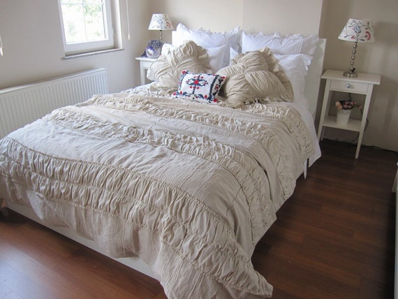 shabby cottage chic ruched bedding duvet cover twin by nurdanceyiz shabby cottage chic ruched bedding duvet cover twin by nurdanceyiz