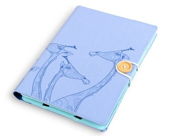 Giraffe / iPad mini 2 case, iPad mini 4 case, iPad mini 2 cover, iPad mini 4 cover, Fire HD 8 case, Samsung Galaxy Tab 4 handmade case
