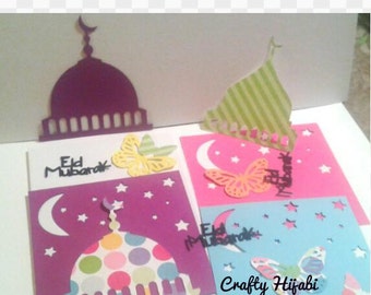 10 Fancy Ramadan/Eid Cupcake toppers by CraftyHijabi on Etsy