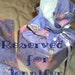 Reserved for Jennifer - Tissue Box Cover, Balerina, Dance, Lavendar, Pink, Cotton