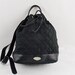 Hold Sale Rare GIANNI VERSACE Black 80s QUILTED and Leather Large Convertible Bag Trendin Now