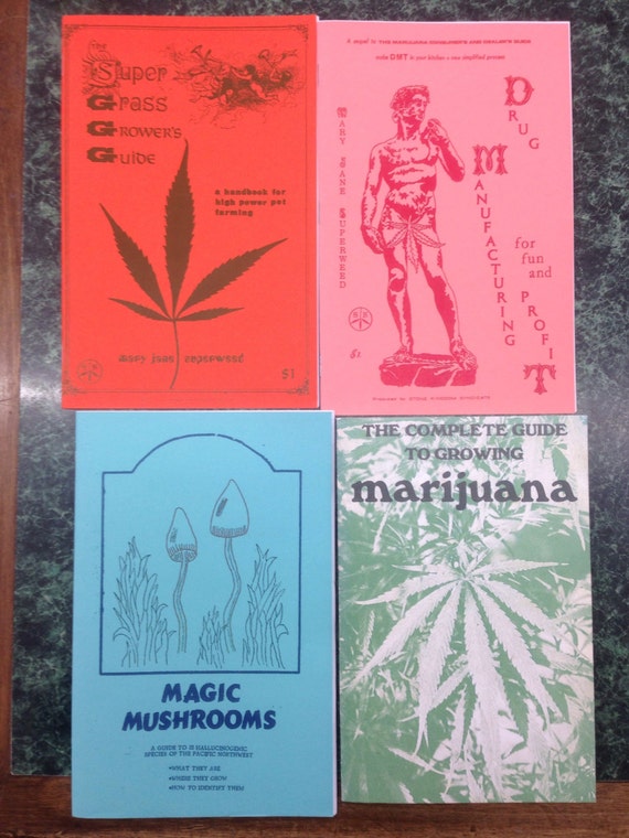 Image for Vintage 1960s Counterculture Drug Pamphlet Lot of 4 Reprints by Various