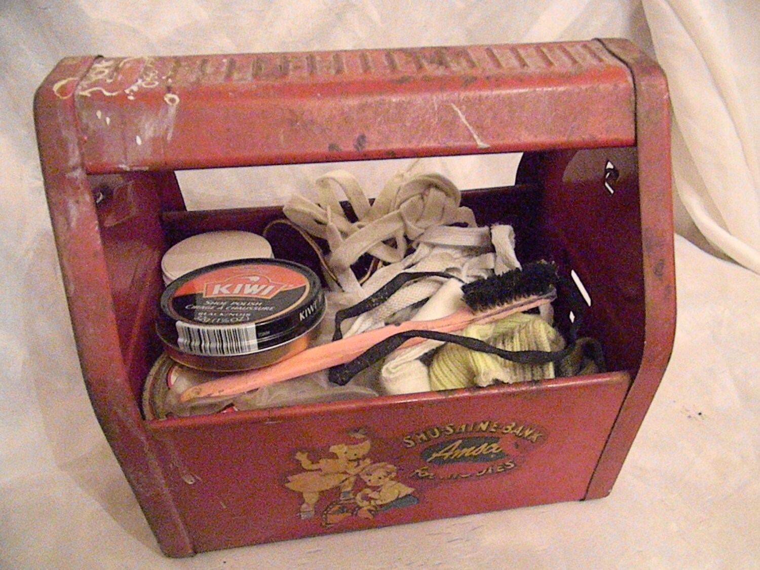 Antique or Vintage Shoe Shine Box by ShanesTreasureChest