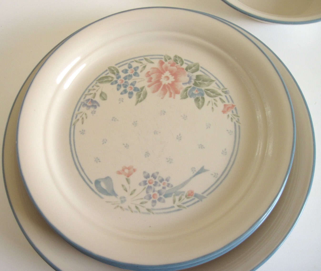 Corelle Symphony Dishes Luncheon Plates Dinner Plates Set