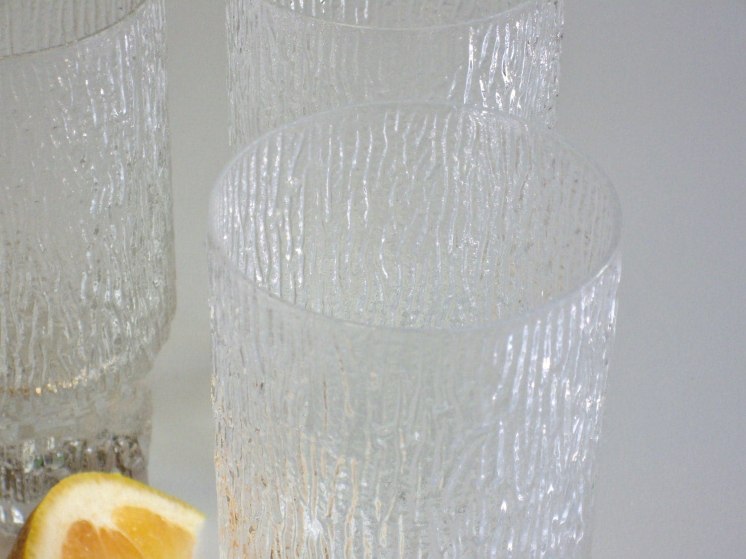 Vintage Iittala Aslak Glasses Tall Tumblers Beer Tall