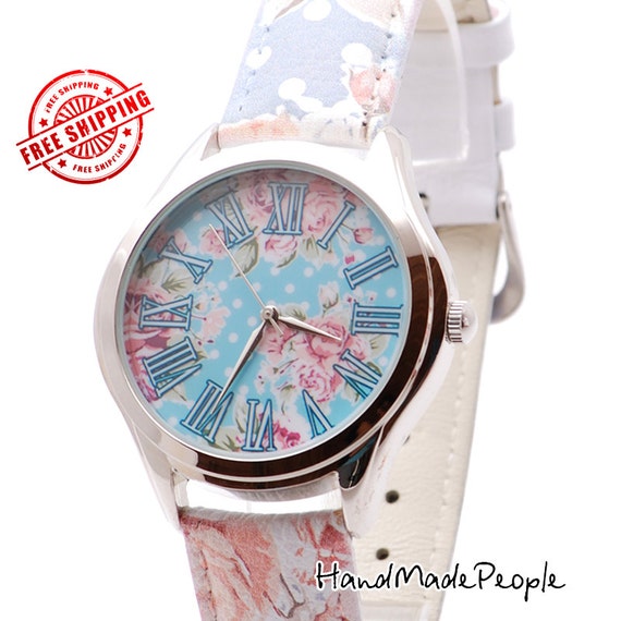 Roses Watch Watches for Women Ladies Watch by HandMadePeople