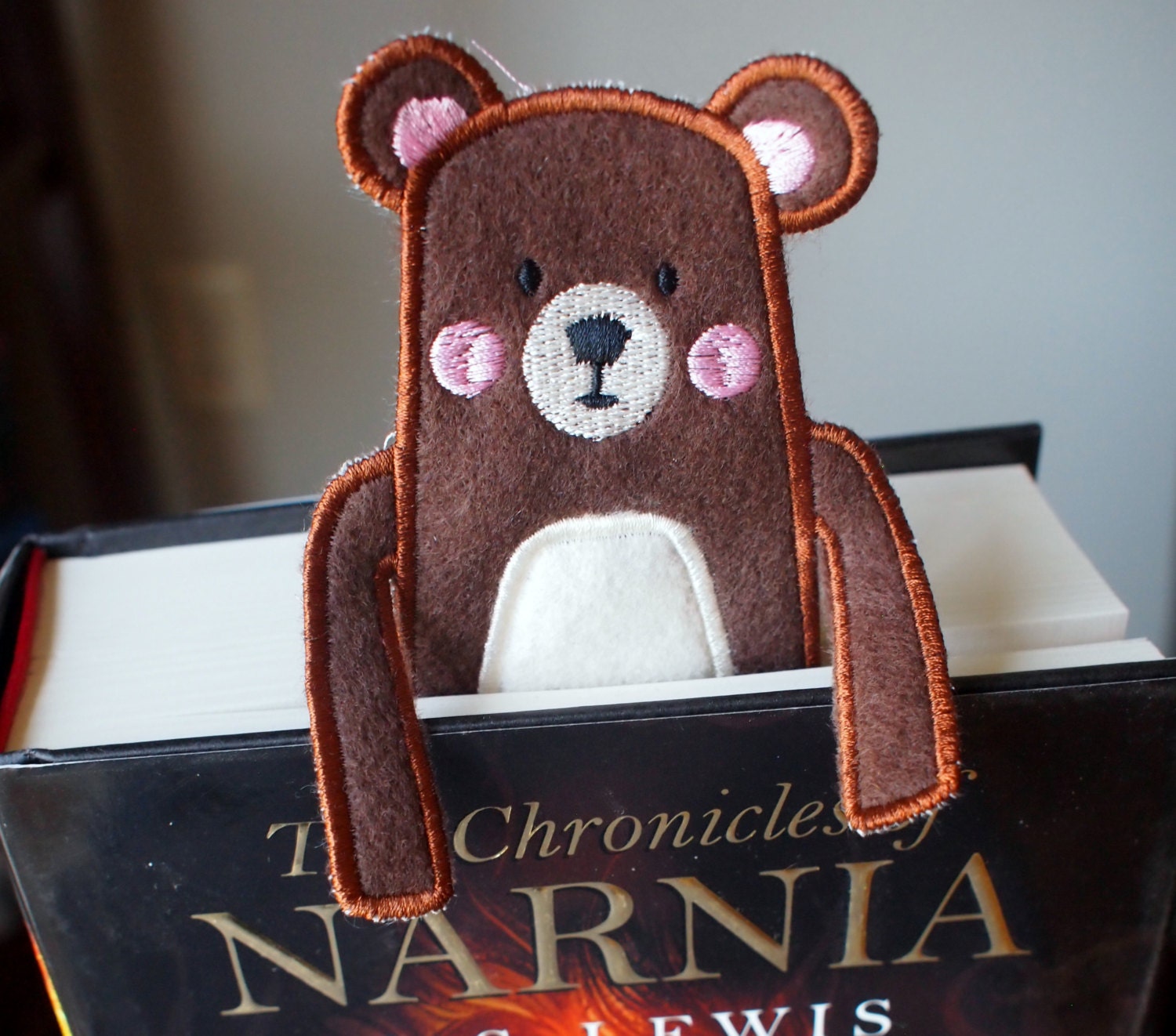 Bookmark Bear Felt Book Mark Kids and Book Lovers
