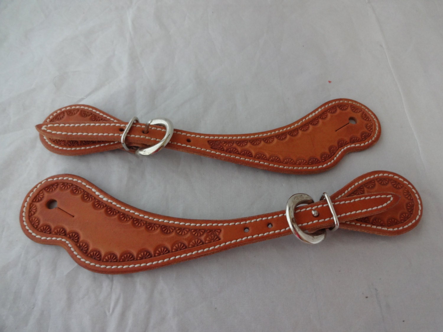 West Coast Tack Leather Western Spur Straps by WestCoastTack
