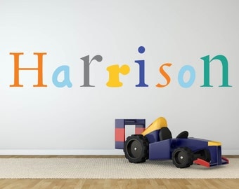 Name decal - Vinyl wall decal - Nursery wall decal - kids decal - Children wall decals - wall art