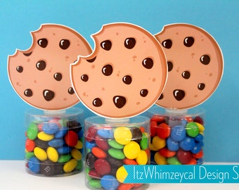 Chocolate Chip Cookies | Cookie Party Favors | Cookie Jar | Cookie Party | Candy Container | Party Favor Boxes | Kids Favors | Baby Shower