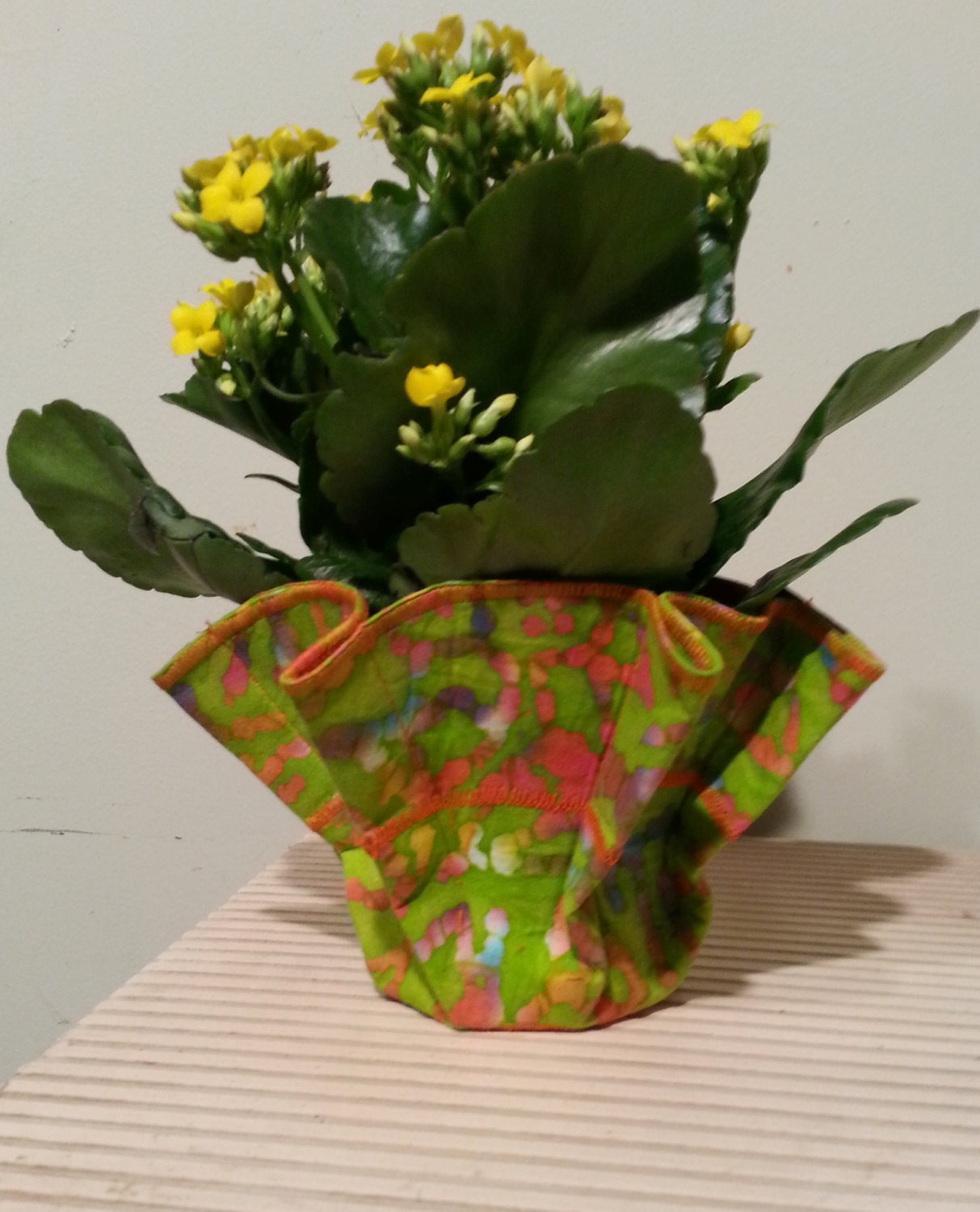 Flower Pot Cover in Fabric