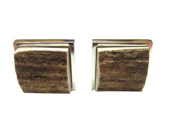 Stag Deer Antler Cufflinks