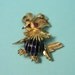 Boucher Bird Brooch, Signed, Marcel Boucher, Vintage Figural