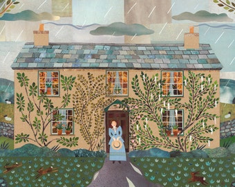 Bronte Sisters Print Haworth Parsonage Writers' Houses