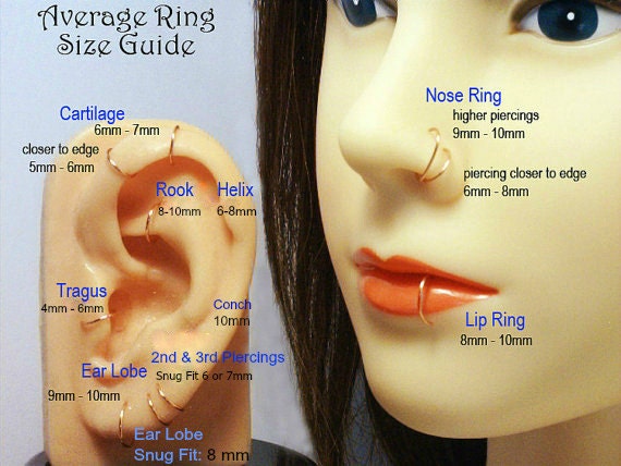 Hoop Earring Sterling Silver TWISTED Cartilage Tragus Helix