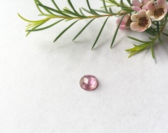 Pink Tourmaline ~ Tourmaline Gemstone ~ Rose Cut Tourmaline ~ Rose Cut Pink Tourmaline ~ Pink Tourmaline Gemstone ~ Rose Cut Gemstone ~