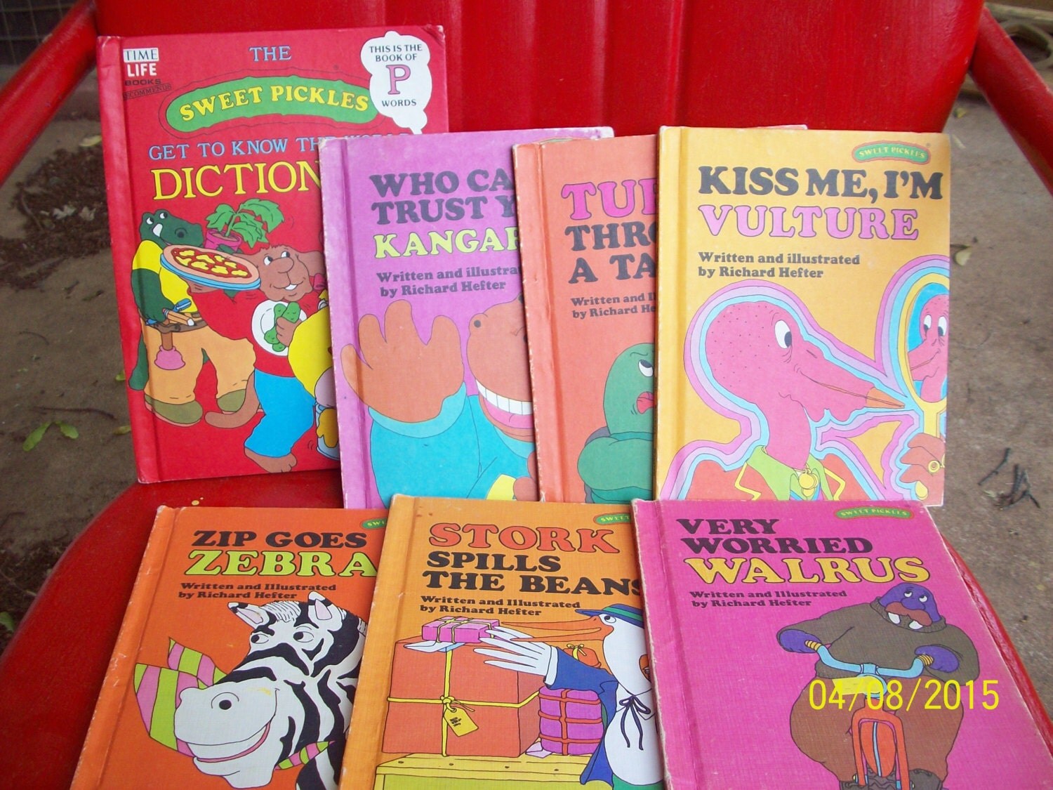 Six Sweet Pickles Book plus Sweet Pickles Dictionary P