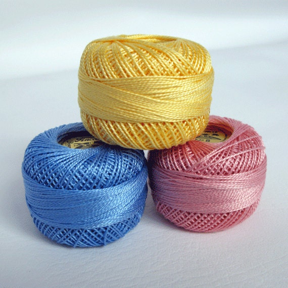 Perle Cotton Thread Set Size 8 Finca Pearl Cotton by
