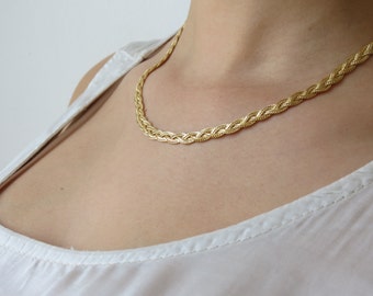 Gold filled chain, gold necklace, gold filled necklace, 14k necklace, unique necklace, 14k gold necklace, everyday necklace