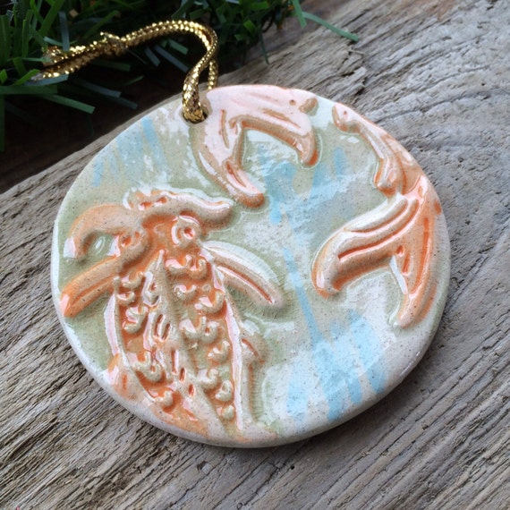 Koi Fish Ornament Fish Ornament Handmade Pottery Fish