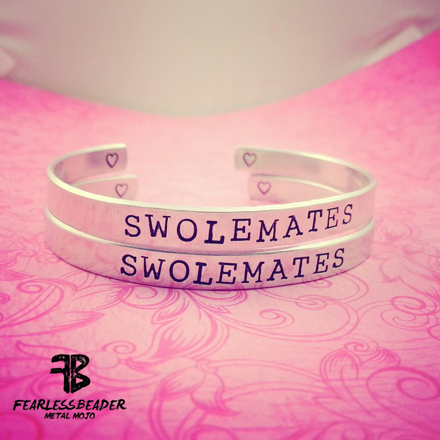 SwoleMates Bracelet Set Workout Bracelets Fitness Bracelets