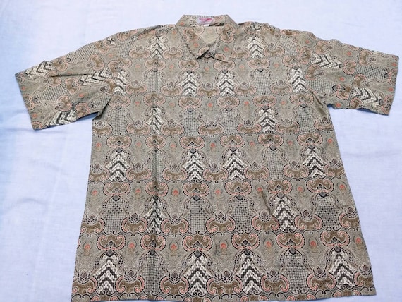 Vintage 80s Nusa  Dua  batik  bali indonesia by CheAmeVintage 