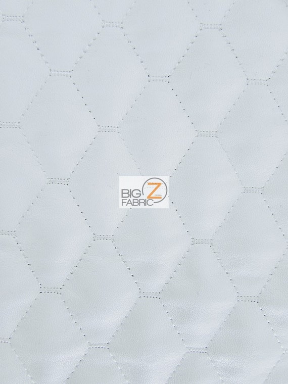 Vinyl Quilted Fabric 2/8 Foam Upholstery Backing by BigZFabric