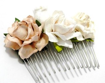 Handmade Bridal Hair Accessories by SpearmintAndThyme on Etsy