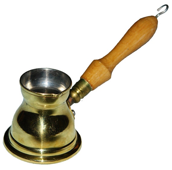 Brass Turkish Coffee Maker Pot Ibrik Traditional 1 by Egyptabaya