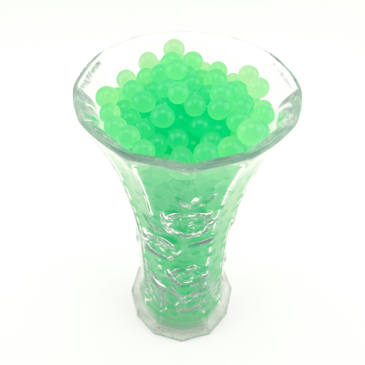 Apple Green Water Beads Magic Water Absorbent Pearls Gel Jelly